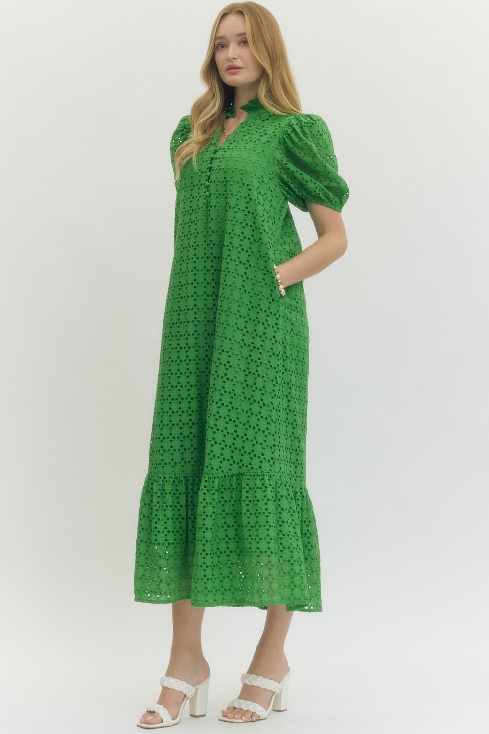Emerald Isle Midi Dress