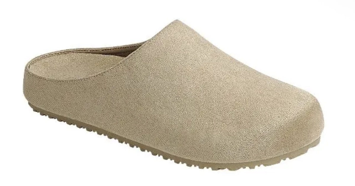 Suede Clogs