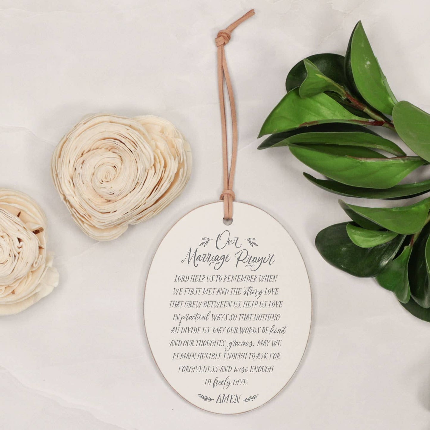 Marriage Prayer Ornament