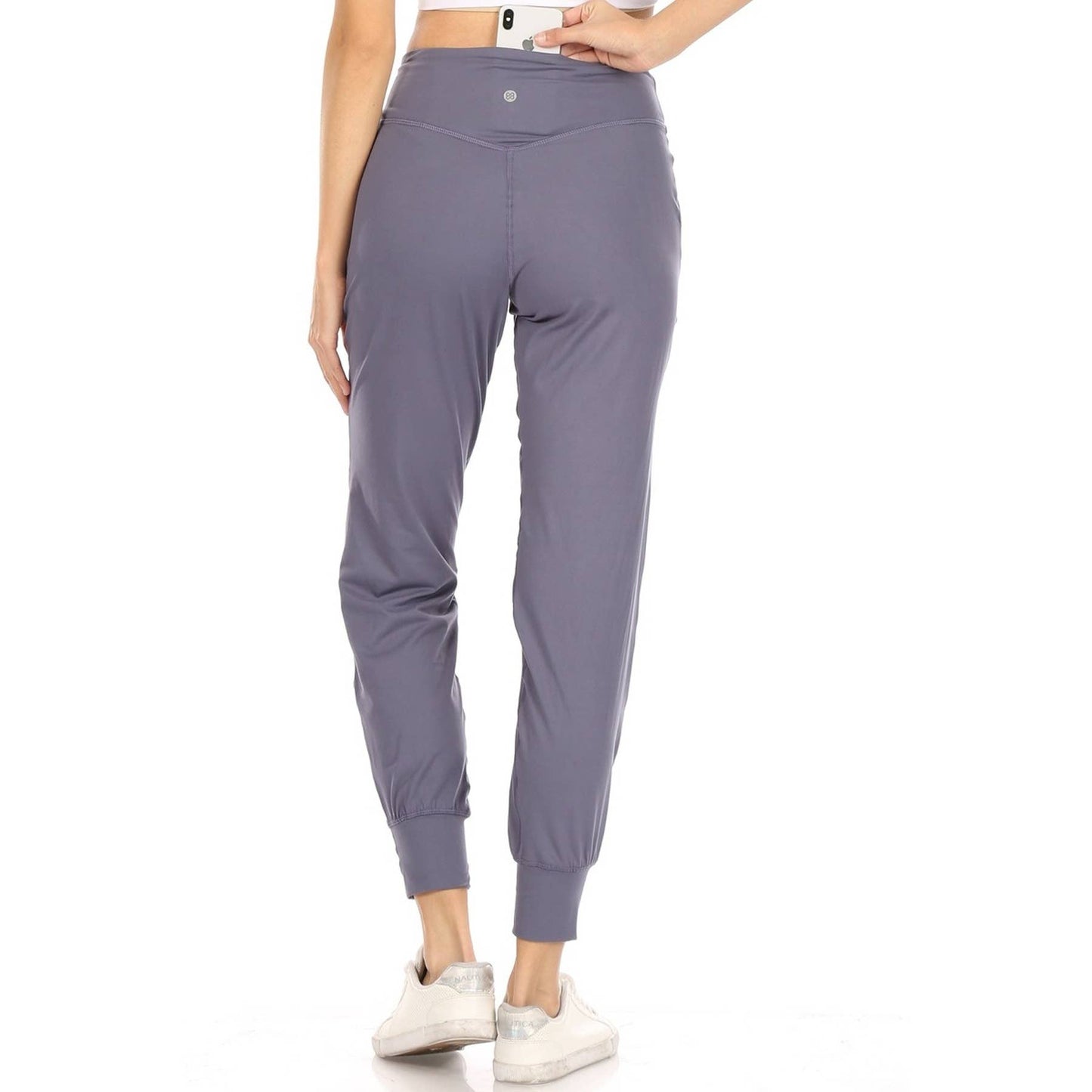 Slim Fit Activewear Joggers with Hidden Back Pocket