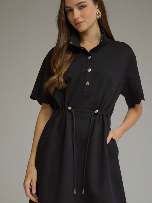 Black Knit Dress