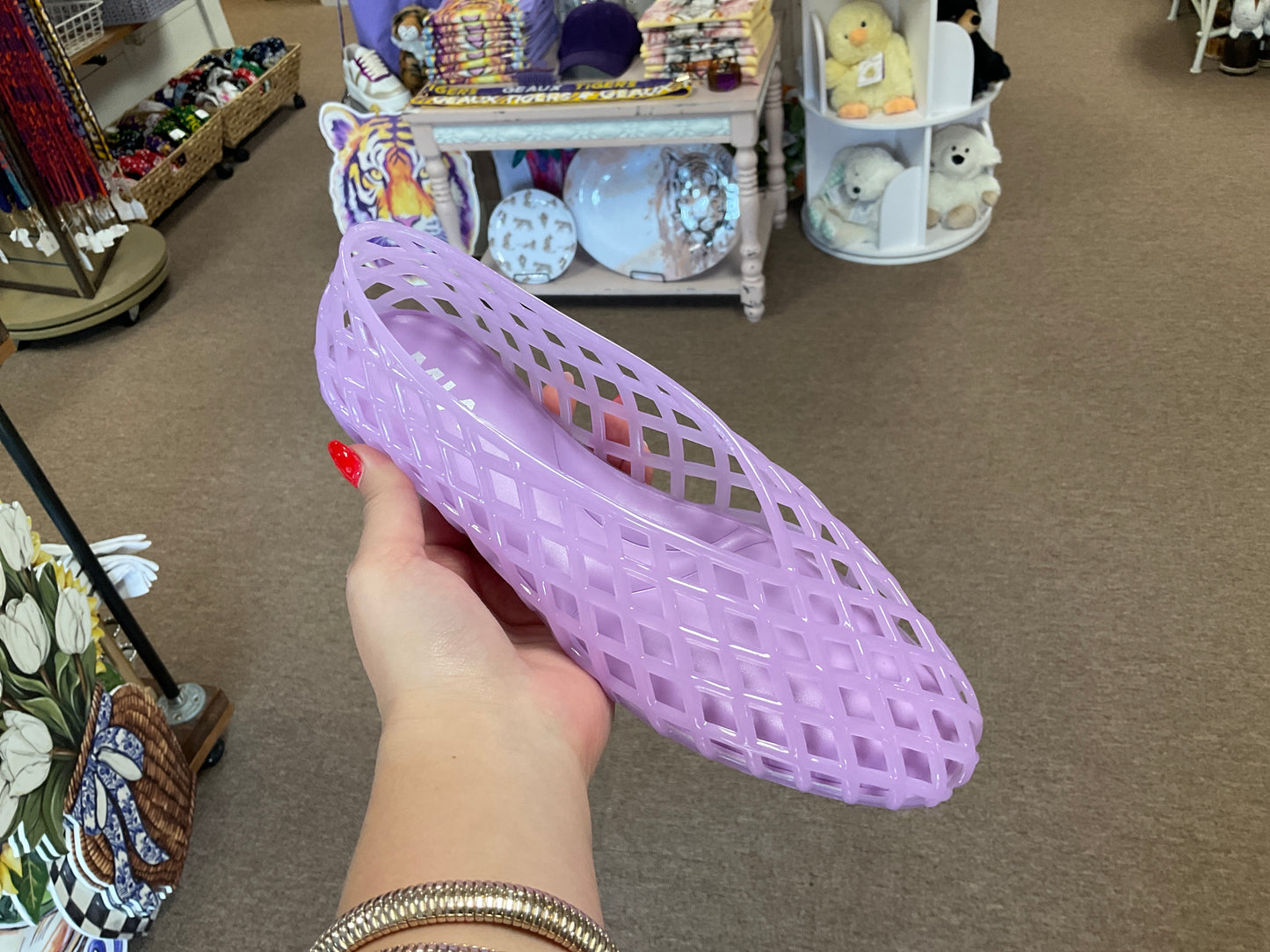 Light Purple Bali Jelly Flat