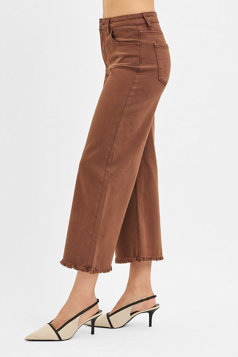 The Merritt Risen Cocoa Tummy Control Crop Pants