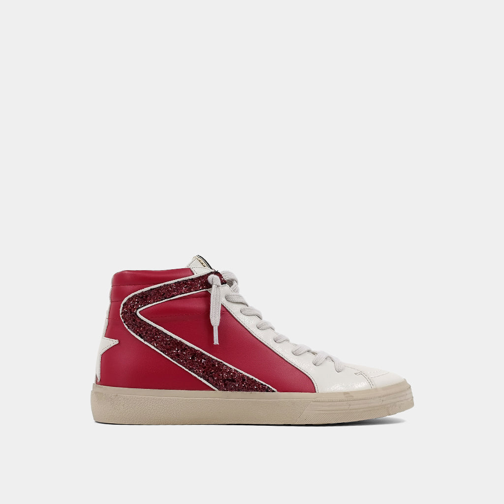 SHUSHOP Rooney Dark Red