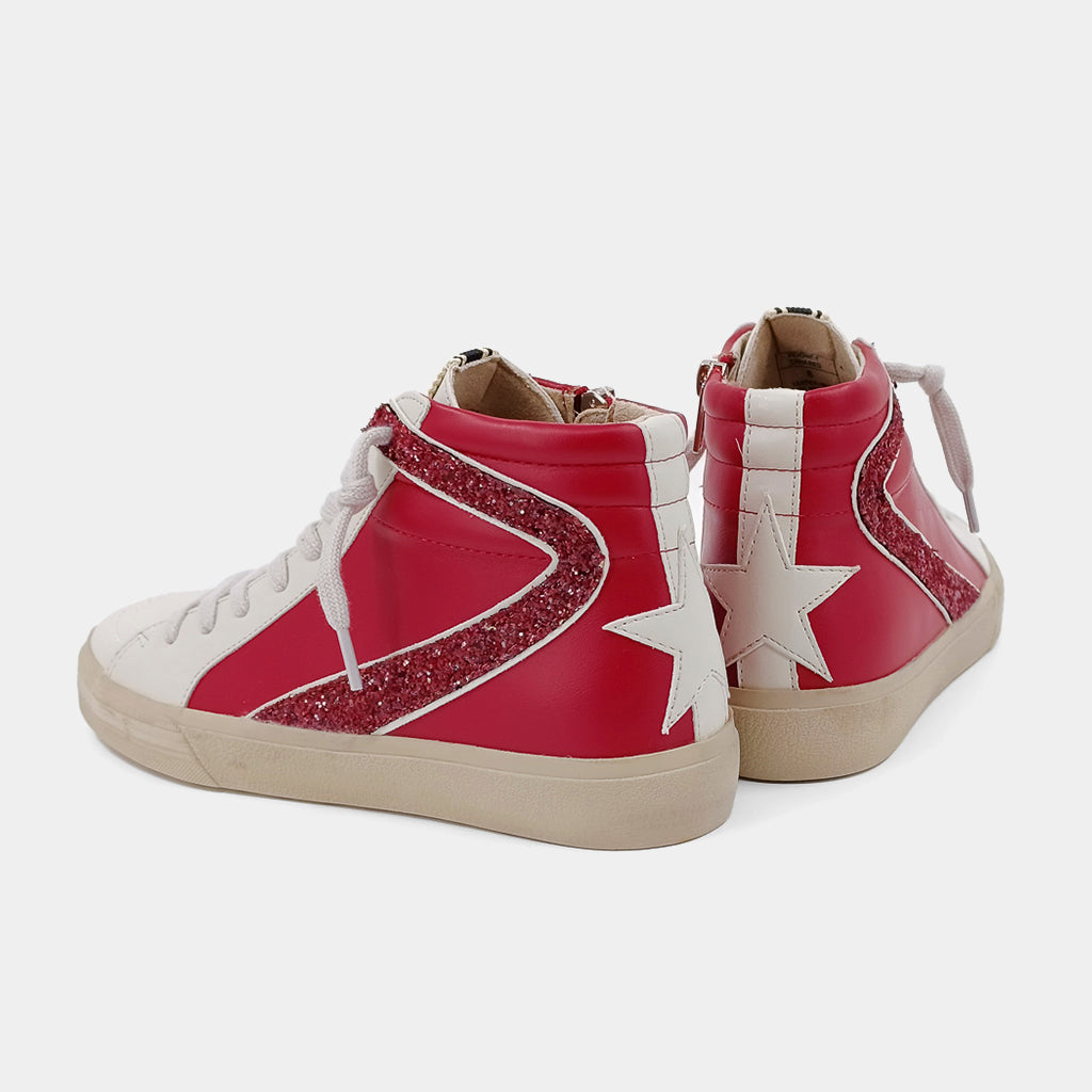SHUSHOP Rooney Dark Red