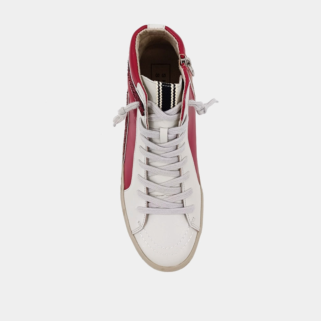SHUSHOP Rooney Dark Red
