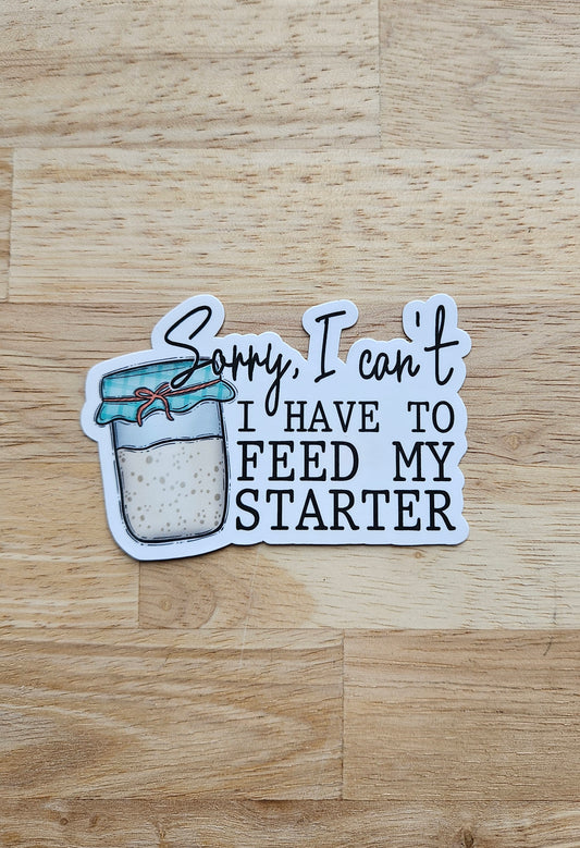 Sourdough Starter Sticker