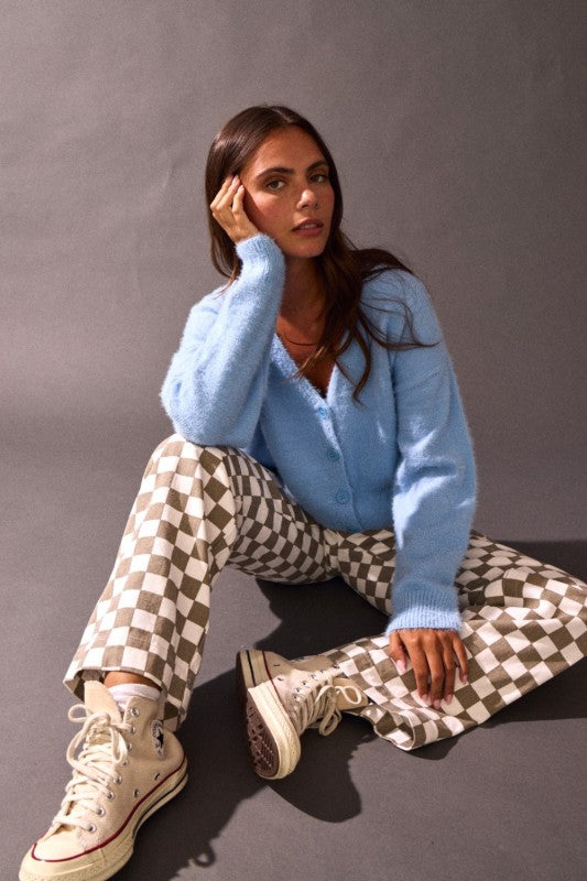 Demi Checkered Bottoms