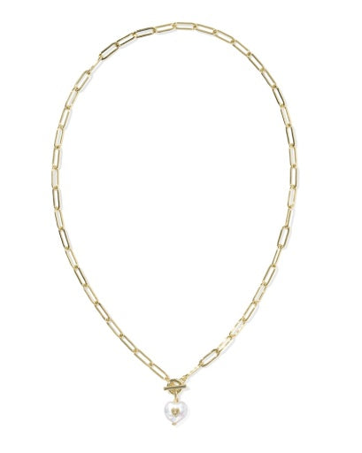 SASHA HEART SHORT PENDANT NECKLACE